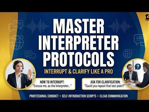 Stop Making These Mistakes! Medical Interpreter Protocols Explained 🚫