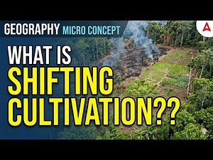 What is Shifting Cultivation?? | Geography Micro Concept!! | Full Details by Rabindra Sir