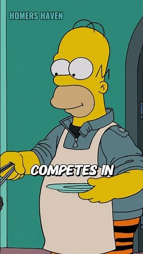What Happens When Homer Competes In A BBQ Cook-Off? #thesimpsons