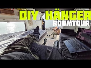 On the road Room tour DIY mini Camper