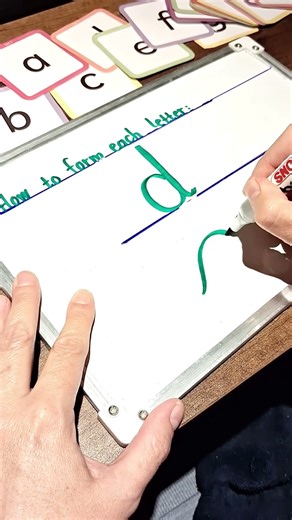 How to Write the Letter d | Easy Handwriting Practice for Kids
