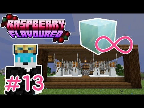 Snow and ice farm! | Raspberry Flavoured SMP #13