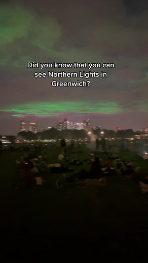 Experience Breathtaking London Northern Lights at Greenwich Park