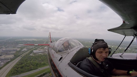 3.3K views · 52 reactions | NewsRadio 840 WHAS reporter Will Clark joins pilot Cliff Robinson in his Stearman biplane for a pre-Thunder Over Louisville flight. | 840 WHAS | Facebook