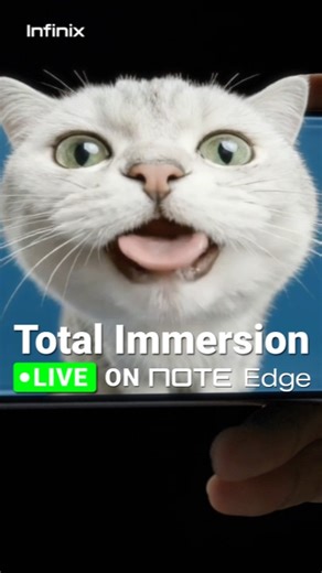 InfinixMobileTanzania on Instagram: "Hautazami Tu, Unakuwa ndani ya Moment kwa Kioo bora 1.5K Cinematic Display NOTE Edge inapatikana sasa madukani kwetu. #Infinixmobiletz #NOTEEdge #WhereEleganceMeetsPower #findyouredge"