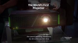 With refresh rates up to 240Hz, the X2-4K gaming projector is the world’s first “Designed for Xbox” projector that takes true Xbox gaming to the big screen. Shop now: https://vsfinch.es/3Gt89aI | ViewSonic Gaming USA
