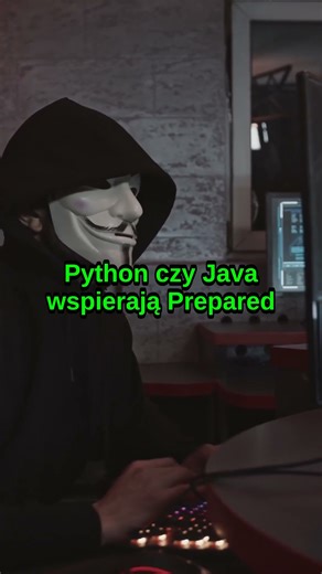 🔒 Używaj prepared statements, aby zapobiec SQL Injection