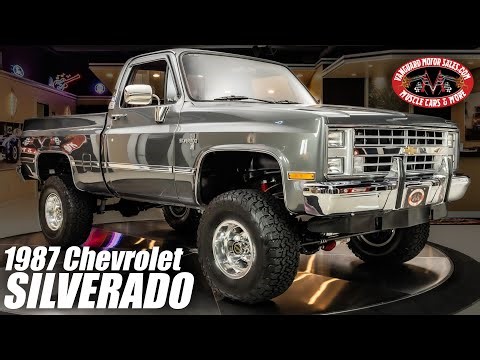 1987 Chevrolet Silverado 4X4 Pickup For Sale Vanguard Motor Sales #7901