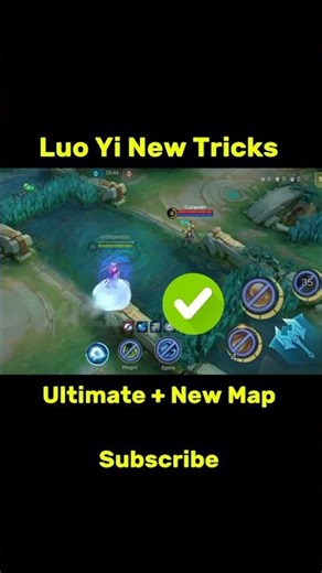 Luo Yi New Tricks Tutorial Mobile Legends #mlbb #ml2b #luoyi #tutorial #shorts #mobilelegends