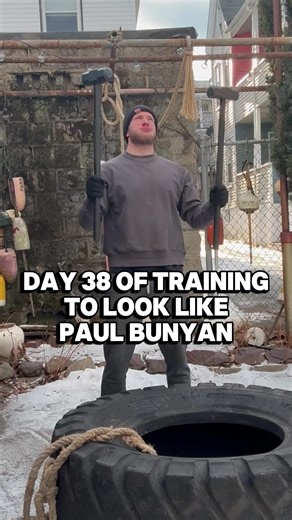 Unconventional Shoulder Workout with Sledgehammer