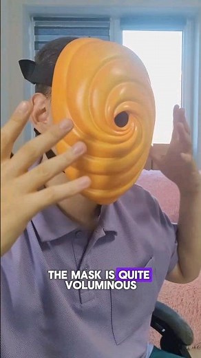 Tobi Uchiha Mask from Naruto Anime #narutomask #tobimask #animenaruto