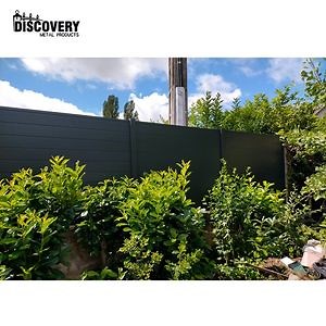 [Hot Item] Modern Villas Aluminum Privacy Fence Panels Security Full Privacy Fence for Garden