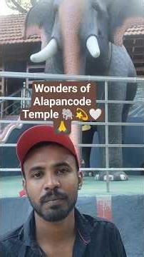Alapancode Eswarakala Bhoothathan Temple 🐘💫🤍🙏#alapancode#temple#kanyakumari#kerala #marthandam#viral