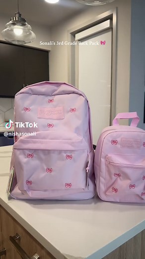 Sonali's Adorable 3rd Grade Backpack Picks 🎀