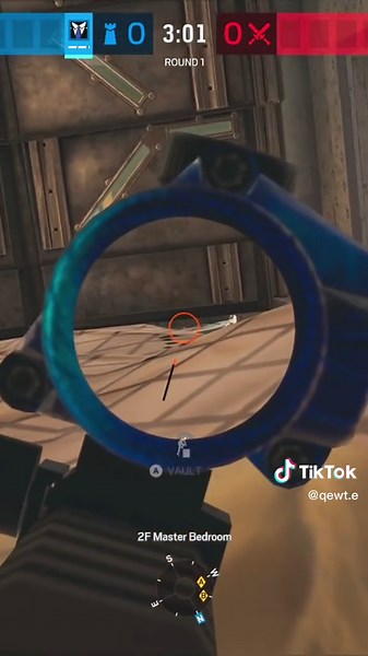 Rainbow Six Siege One Way Deployable Shield Angle on Bedroom Balcony