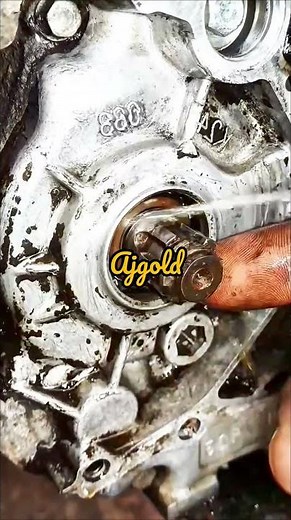 Oil Seal Fitting Process | Engine Repair & Maintenance 🔖✅