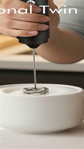 Rechargeable Milk Frother Handheld, 2-IN-1 Dual Spring Whisk Electric - Worth Your Money? 🤯