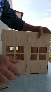 Wooden Dollhouse Victorian Antique House Plywood Kit Scale 1:18 - Etsy