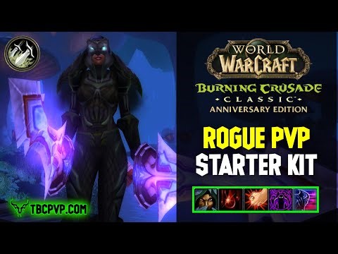 TBC Anniversary: ROGUE 🟡Arena PvP Starter Guide - Class Overview, Talents, Abilities & Playstyle