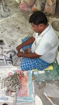 Amazing Shell Button Making In Factory #shorts