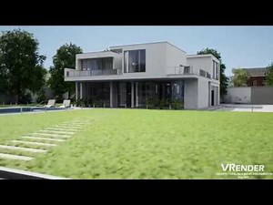 Architectural 3D Animation of Modern House 4K