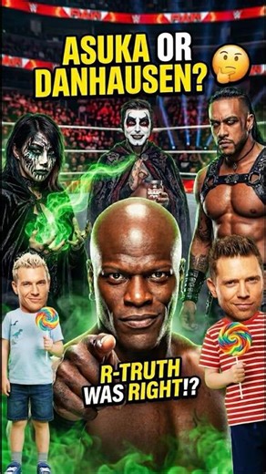 EASY WIN 😳 R-Truth Was RIGHT About The Curse 💀 #wwe #wrestling #wweuniverse #cursed