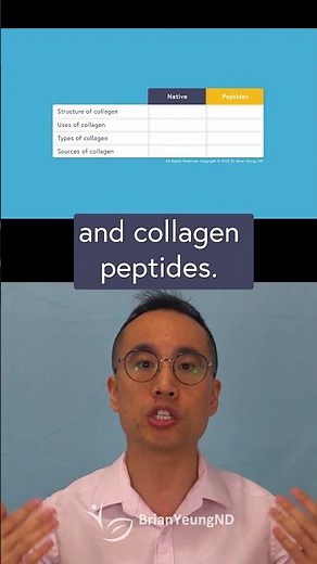 Collagen Peptides vs Native Collagen: Which Is Better?