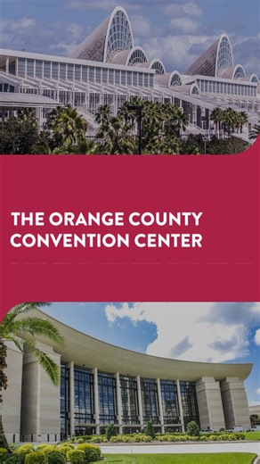  The Orange County Convention Center is thrilled to welcome...