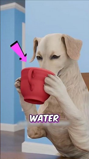 How Dogs Actually Drink Water