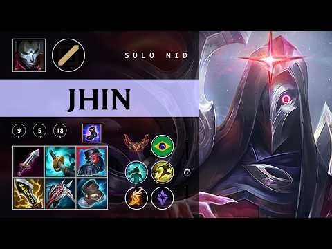 Jhin Mid vs Karthus - BR Grandmaster Patch 26.04