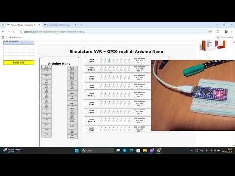 Controllo diretto arduino - bare metal
