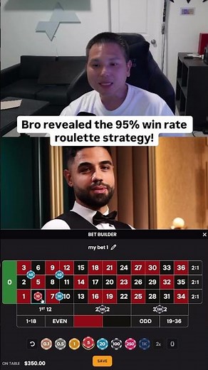 Bro Revealed The 95% WIN RATE Roulette Strategy!