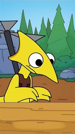 😧 CYAN Steals YELLOW's Food?! 🌈 (Cartoon Animation)