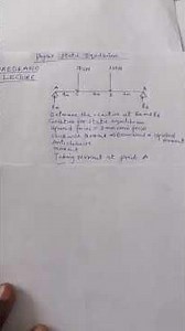 Static equilibrium problem