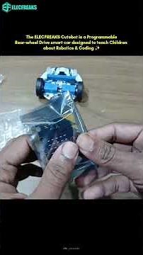 Microbit based ELECFREAKS Smart Cutebot Unboxing & review | Micro:bit robot #robotics #microbit