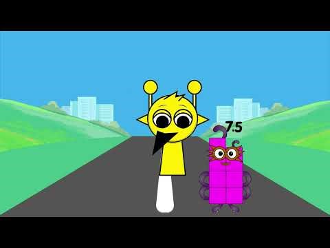 NUMBERBLOCKS RUN | Stage 2 | Sprunky ATTACKS!! | NSO | Numberblocks_School_Online