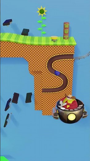 Sonic Theme (Green Hill) - Marble Music #sonic #satisfiying #music