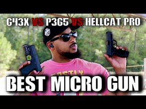 Glock 43x Vs Sig P365XL Vs Hellcat Pro | What's the BEST small gun?