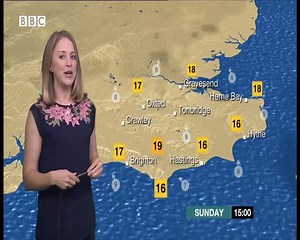 There should be fewer showers through the night and into Sunday. Wendy Hurrell has the latest weather forecast. | BBC Sussex