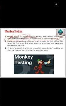 Monkey Testing | Software Testing | @conceptofcomputer37