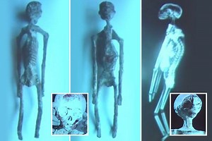 UFO experts go wild over five bizarre 1,700 year-old mummies in Peru