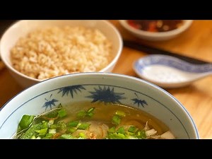 A Eurasian cooked…. A Super Simple & Easy Sliced Fish Soup