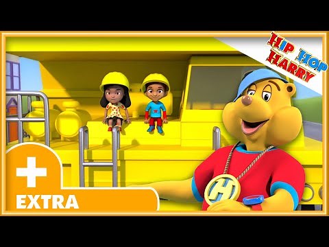 The Color Yellow | Animated 3D Colors Song | Hip Hop Harry