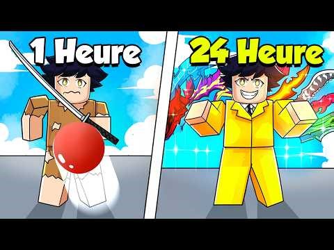 I spent -€938,294 Robux on Blade Ball 2 years later! (Roblox)