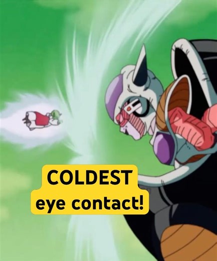 #Dende vs Frieza | The Coldest Eye Contact! #dbz #frieza Saga