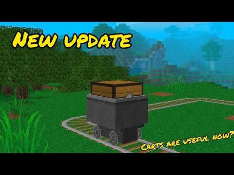 Multicraft new update 🎉 carts are useful! ##multicrafters #multicraftupdate