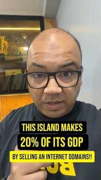 The Island Makes 20% of Its GDP By Selling Internet Domains!!