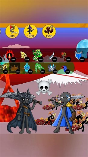 The Turret Tower Fighting In Stickwar Legacy 🔥😳 #shorts #youtubeshorts