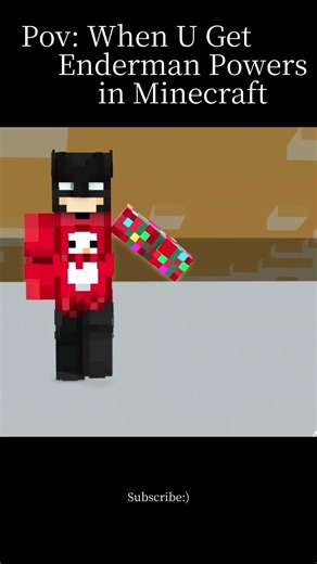 Pov You get enderman powers || Prisma 3d Edit || Minecraft || RizzNout | #viral #minecraft #funny