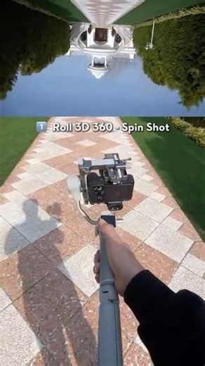 2 essential FPV gimbal moves for smooth, cinematic shots—made easy with DJI RS 4 Mini! 🎬✨